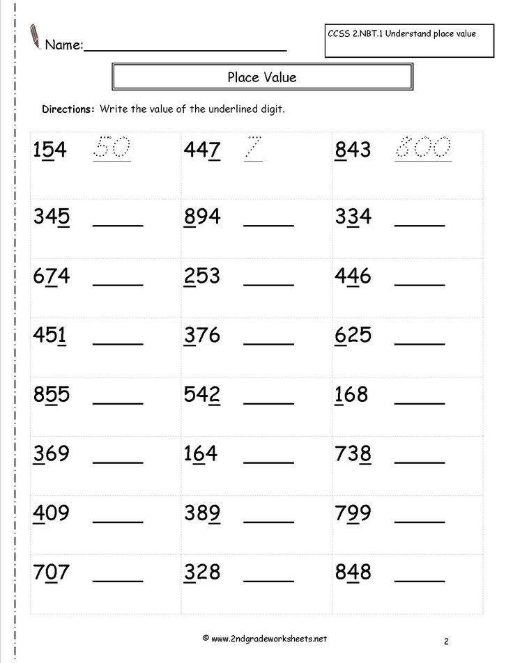 21 2Nd Grade Worksheets Free Printables Money