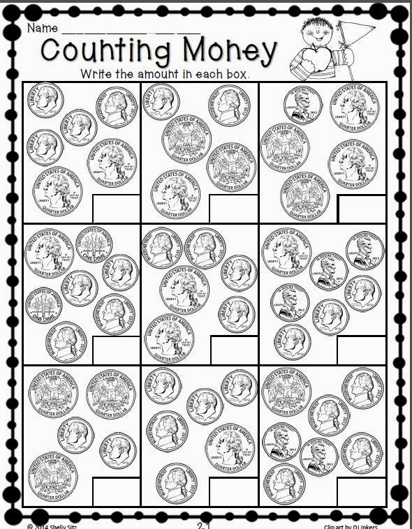 21 2Nd Grade Worksheets Free Printables Money