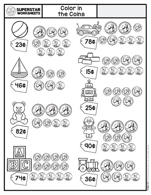 21 2Nd Grade Worksheets Free Printables Money
