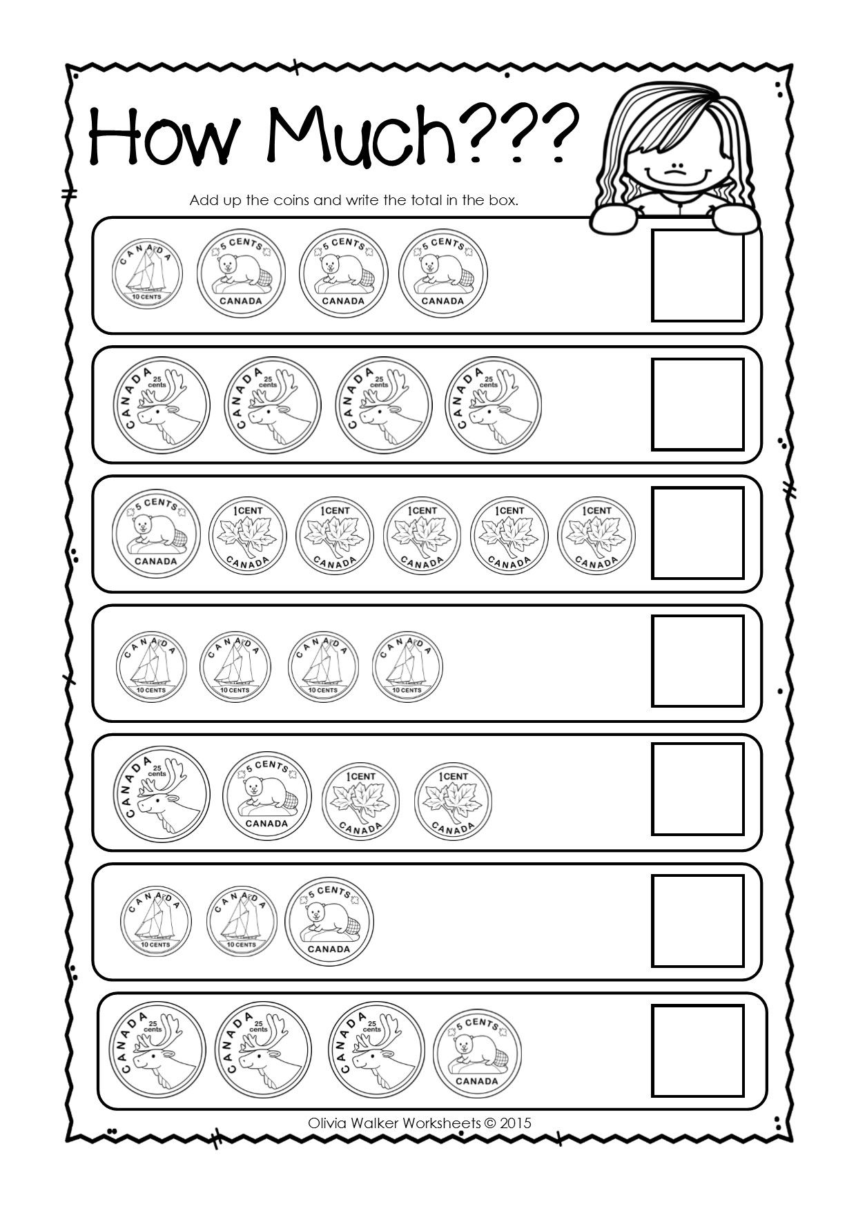 21 2Nd Grade Worksheets Free Printables Money